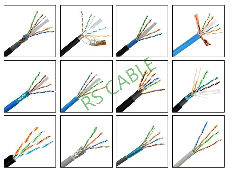 Cat5e UTP LAN Cable Fluke Test Pass with Ce/ETL/RoHS/CPR Test