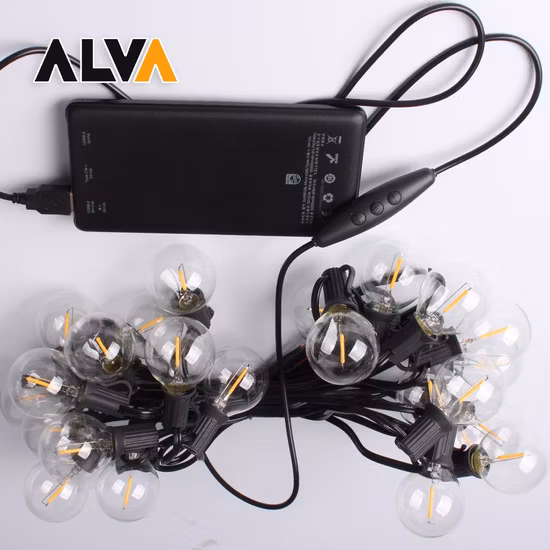 1.8m 3m 5m Decorativo Decorazione natalizia Lampada Faretto Lampadina Ornamento Festa all'aperto Craft Motif Festival LED String Motif Light