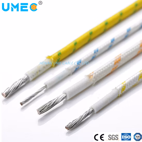 Mysun Cables Cavo elettrico UL3122 per alte temperature con filo in silicone intrecciato in fibra di vetro